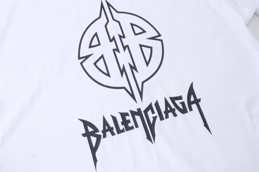【 . Quality】BALENCI*GA/ .2024New Arrival.Classic LOGO T . . Authentic ， ！ ZP . 260 ， . ， ，。 。Classic ， ， ， 。 . ， ， ， OS . Same Style ：BL 223209 ：Dark Blue ，White Size：XS L